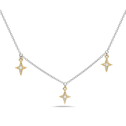 14k Two-Tone Gold Necklace