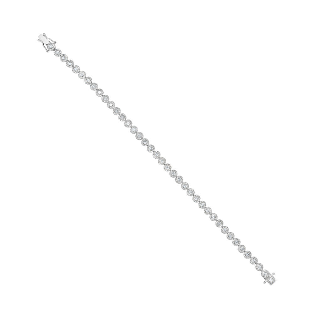 3.03CT 14K W/G DIAMOND LADY'S BRACELET