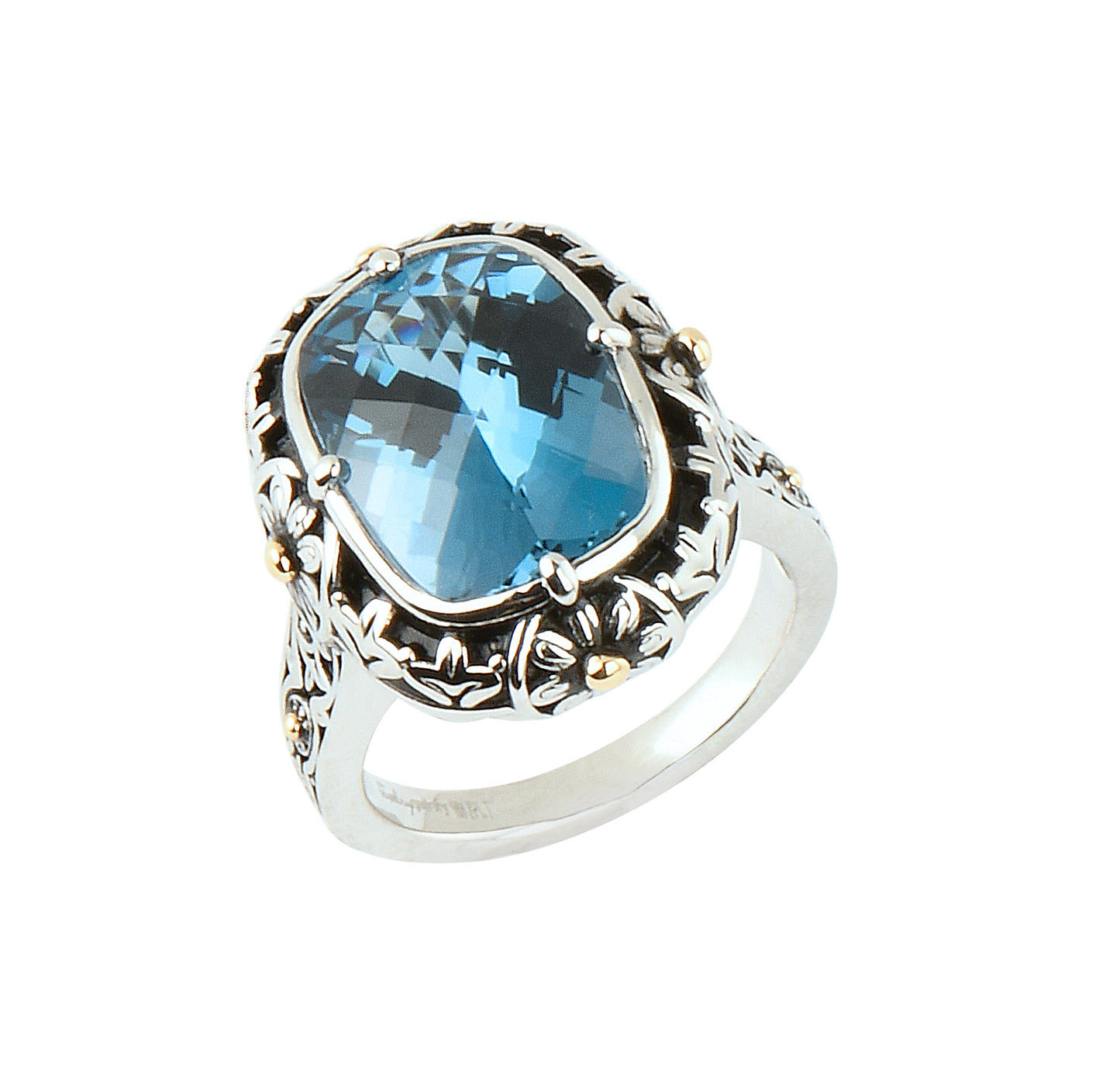 London Blue Elegance Ring