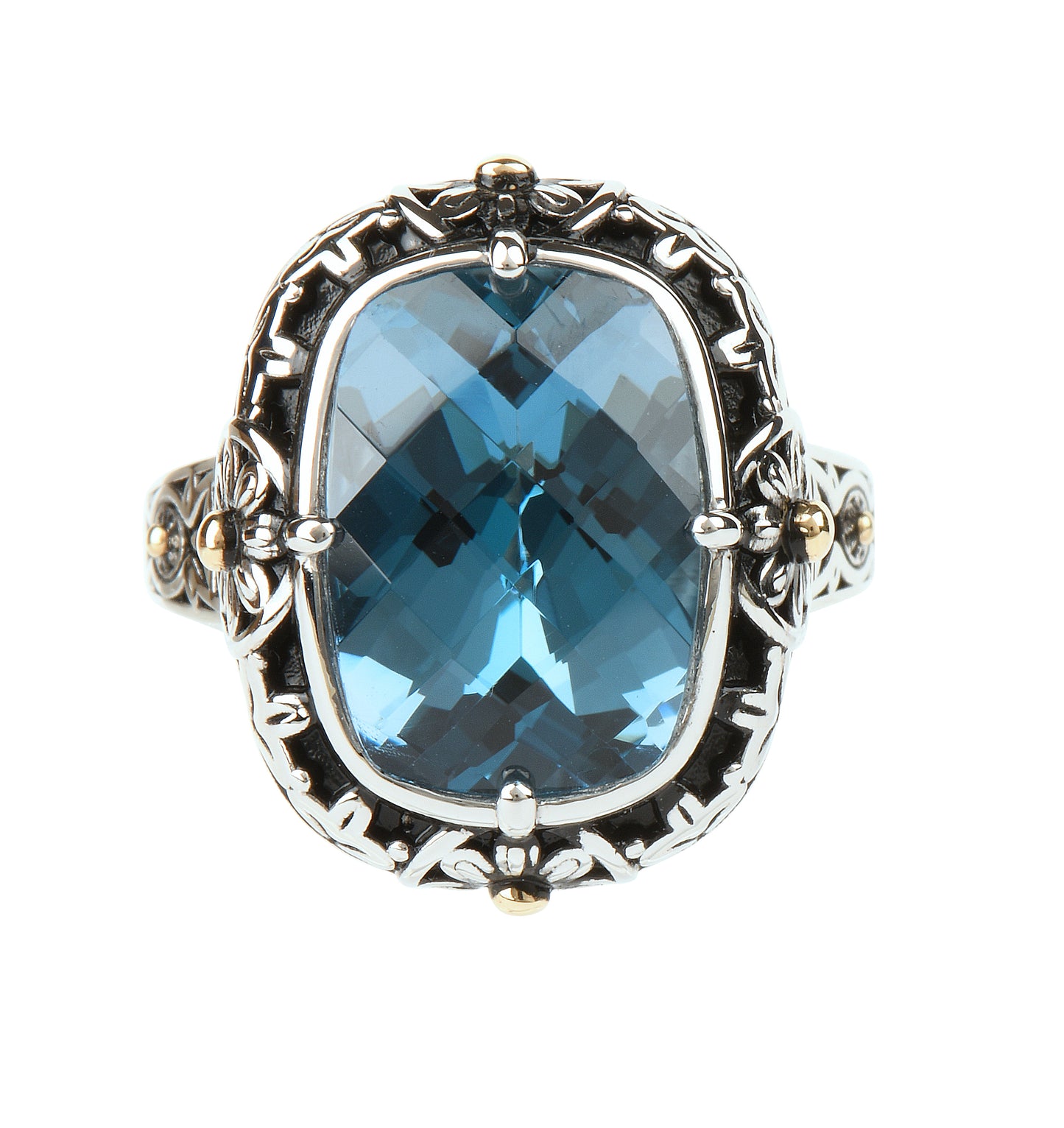 London Blue Elegance Ring