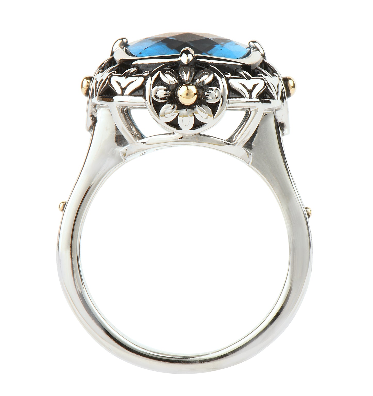 London Blue Elegance Ring